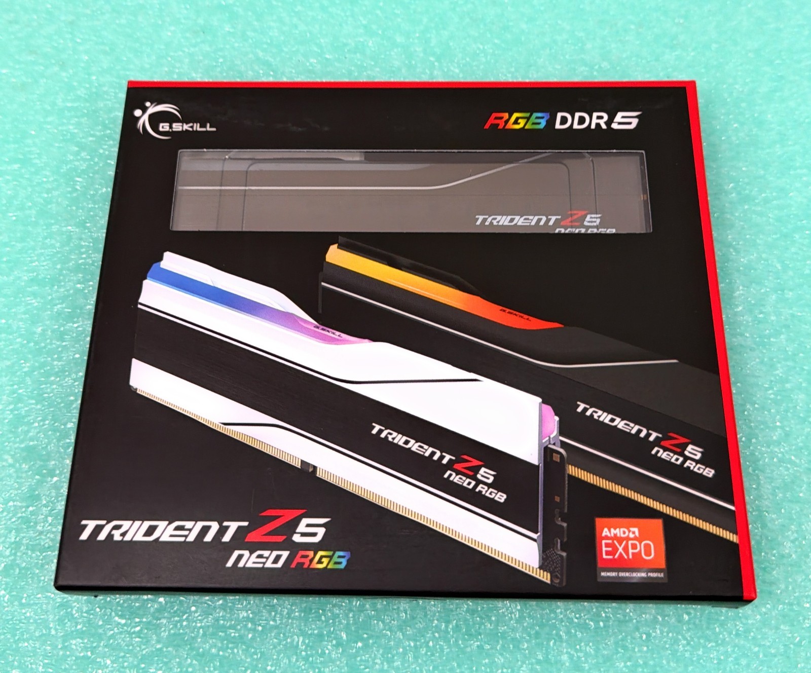 G.SKILL Trident Z5 Neo RGB 32GB (2x16GB) DDR5-6000 CL36 AMD EXPO F5-6000J3636F16
