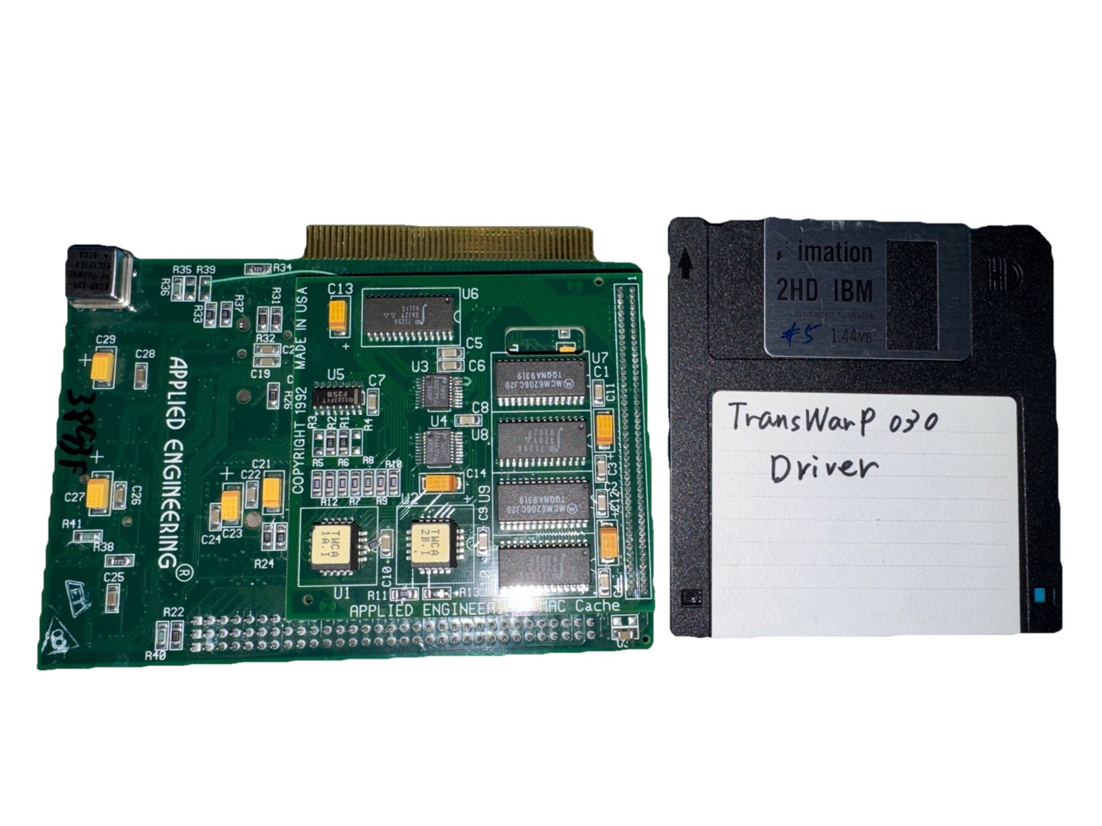 Applied Engineering TransWarp 4300 40MHz 68030 Accelerator for Mac LC Style PDS.