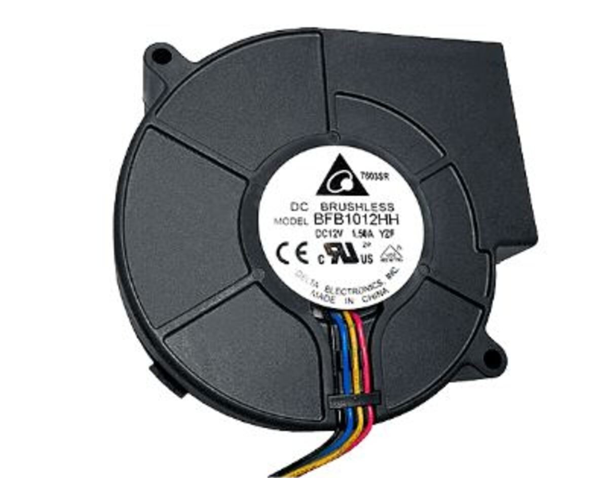 4-Pin Delta BFB1012VH 9733 Blower Fan Cooling Fan - 12V PWM High Performance Blower