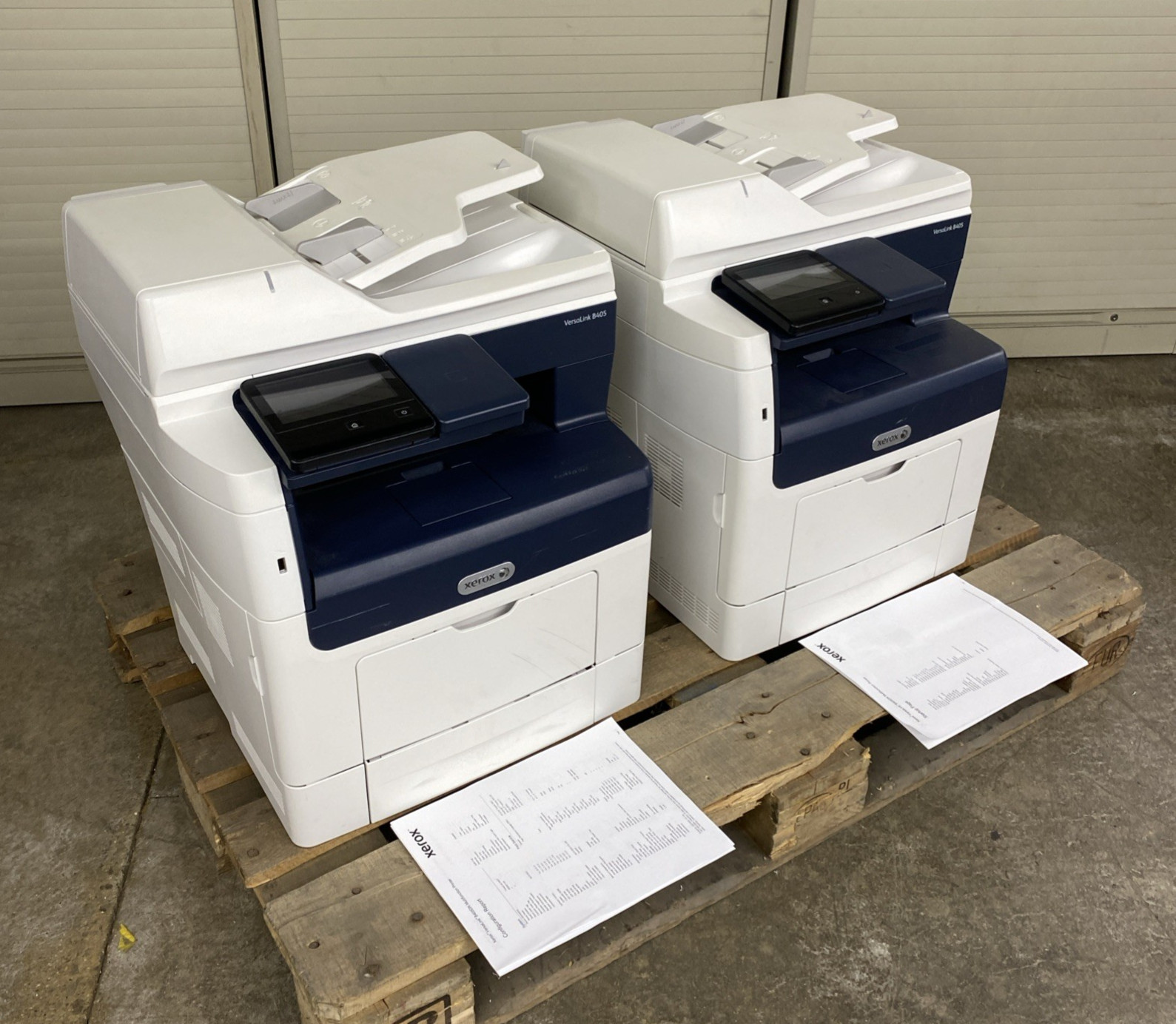 Xerox VersaLink B405 Monochrome B&W Multifunction Printer B405DN - Lot of 2