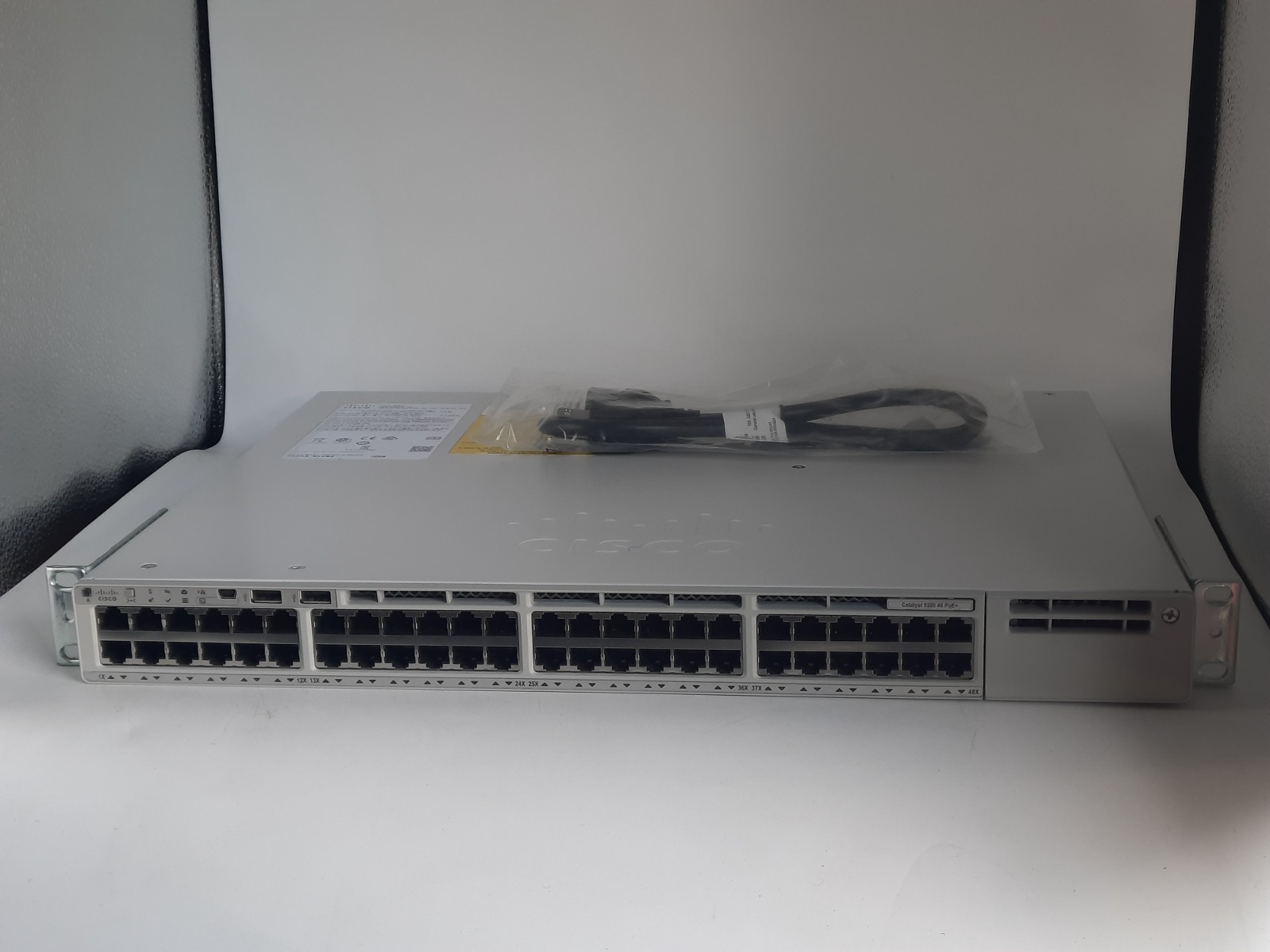 Cisco C9200-48P-E PoE+ Network Switch NO POWER SUPPLY Fans Included Refurbished