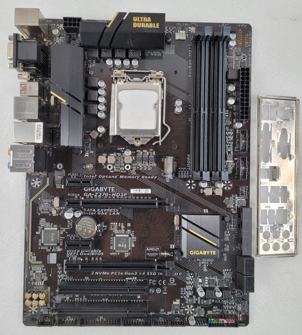 Gigabyte GA-Z270-HD3P LGA 1151 DDR4 1×M.2 6×SATA III ATX Motherboard