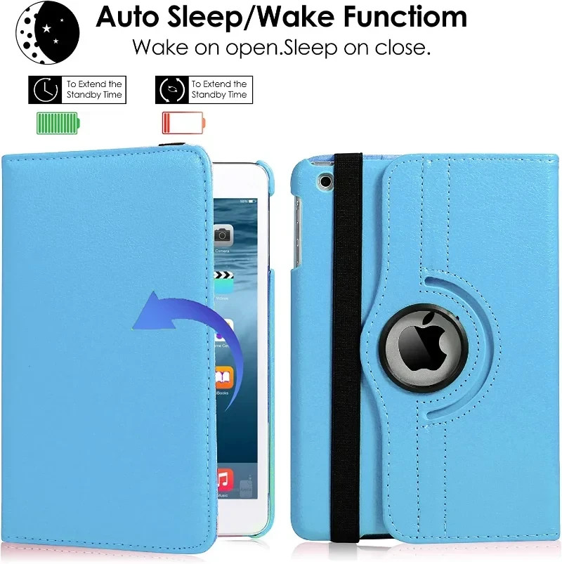 360° Rotating Case for iPad Air 3 10.5 inch Pro10.5 iPad 10.2 7 8 9 10th iPad 20
