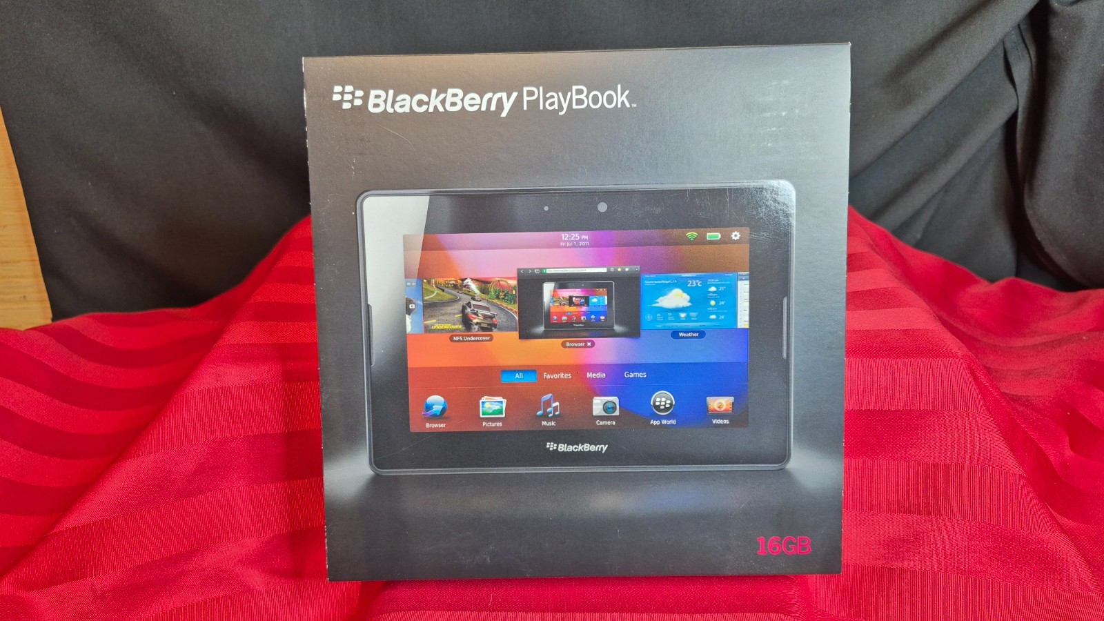 BlackBerry PlayBook 16GB Wi-Fi Tablet – Factory Sealed – Collector’s Edition