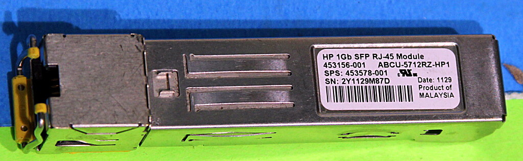 453156-001  HP 453578-001 ProCurve 1000Base-T Mini GBIC Qty