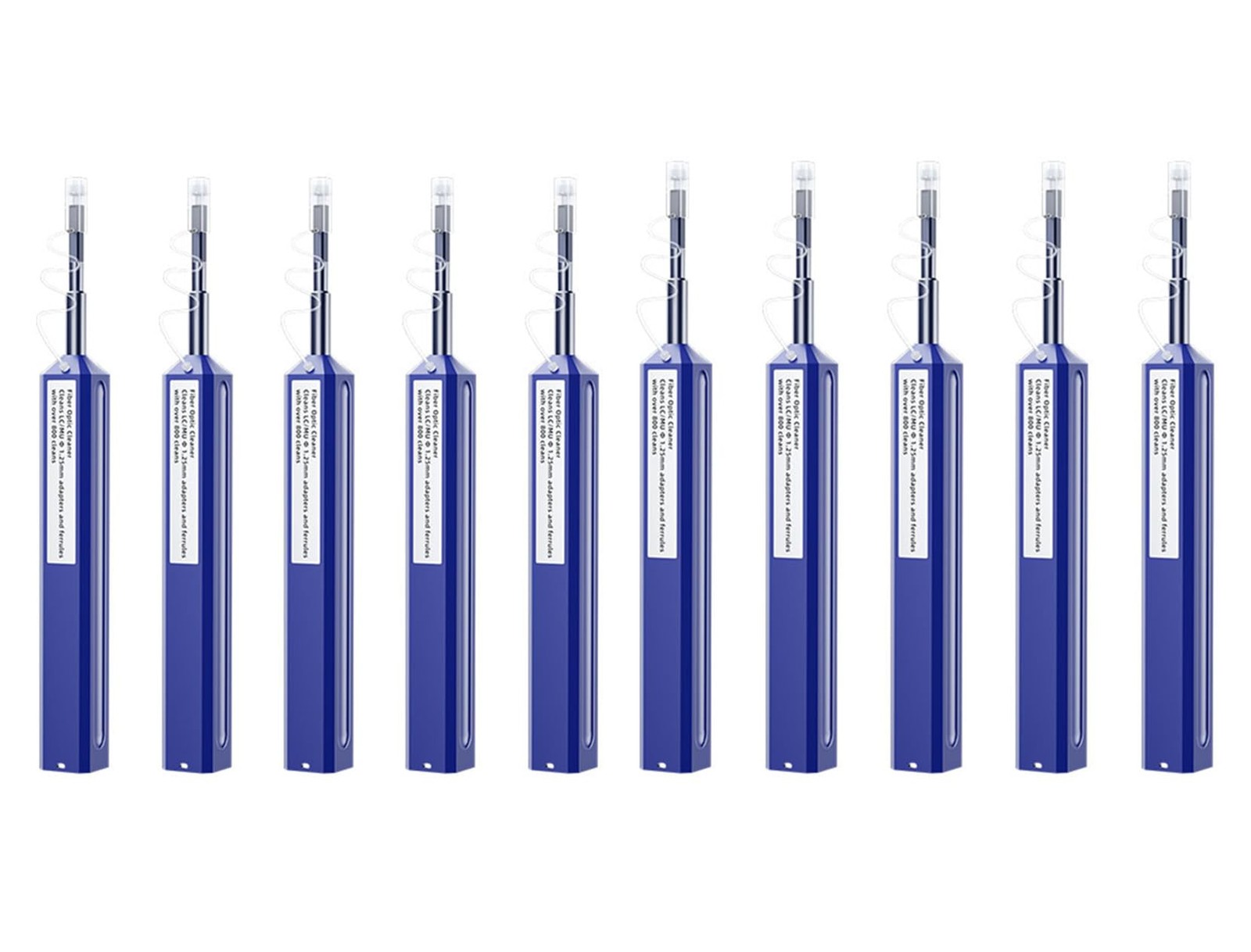 Zenithra Fiber Optic Cleaner,10PCS Fiber Optic Cleaning Pen 1.25mm Ferrules L...