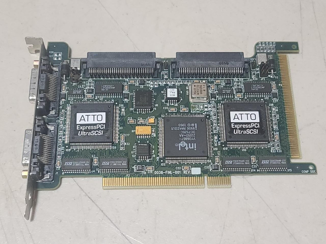 ATTO Express PCI 2 Channel SE/LVD Ultra SCSI HOST ADAPTER 0038-FINL-001