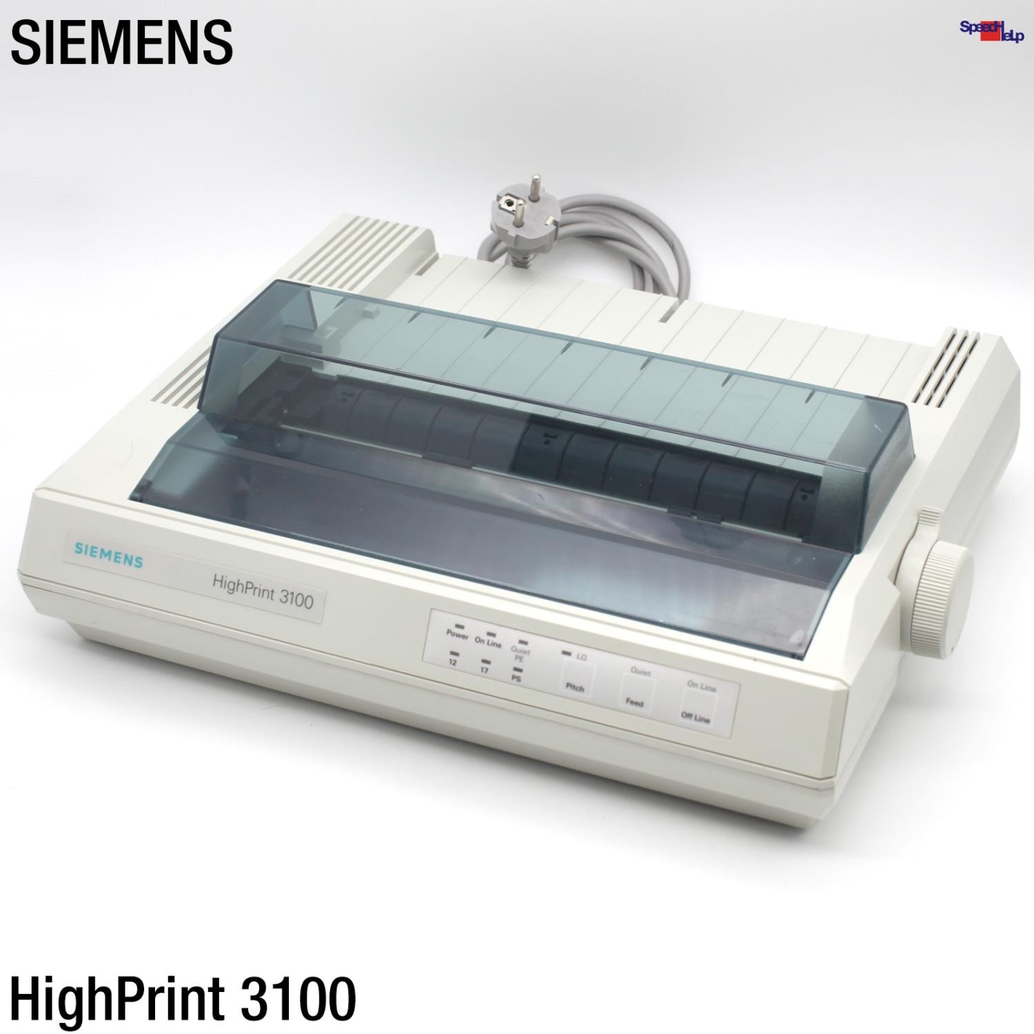 Siemens Highprint 3100 Matrix Printer Neddle Printer Lpt Parallel Atari