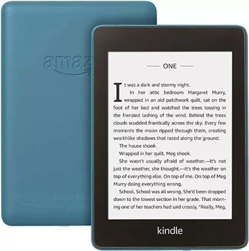 NEW Amazon Kindle Paperwhite 10th Gen 6" WiFi Waterproof Twilight Blue - 32GB