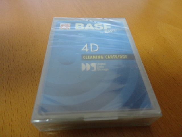 NEW Factory Sealed BASF EMTEC 4D DAT DDS Cleaning Cartridge for DAT DDS3 DDS4