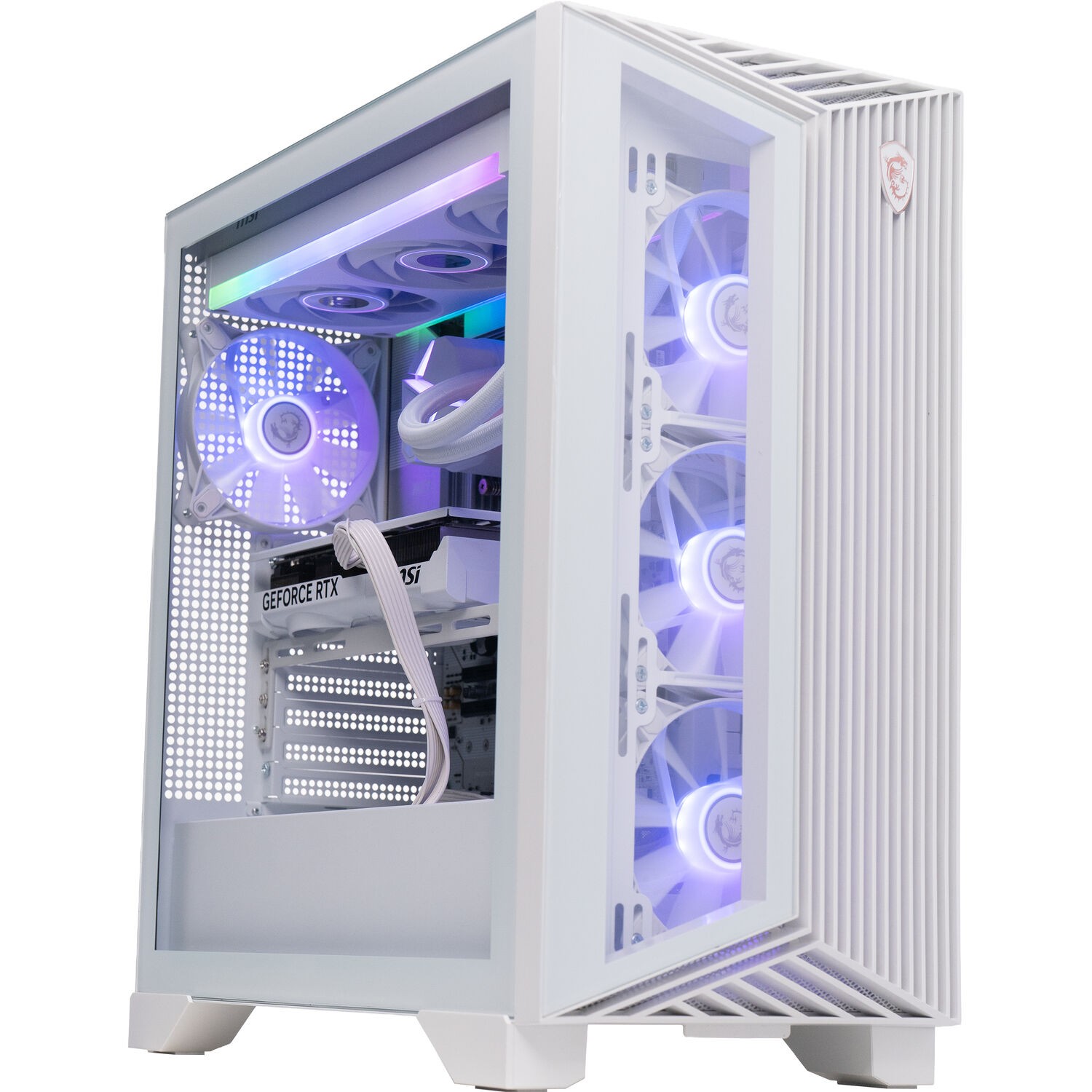 MSI Aegis RS2 AI 2nd Desktop Gaming White Core Ultra 7 270K 32GB RAM 2TB SSD
