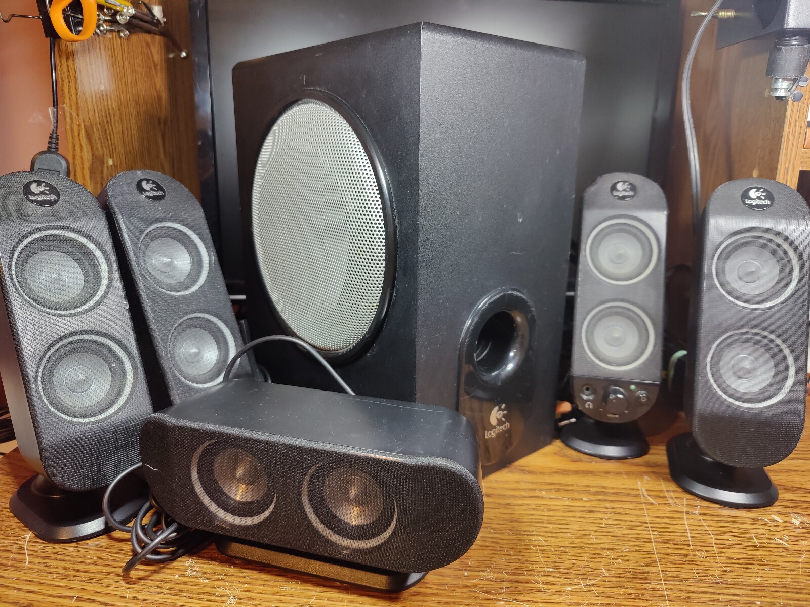Logitech X-530 Computer Speakers