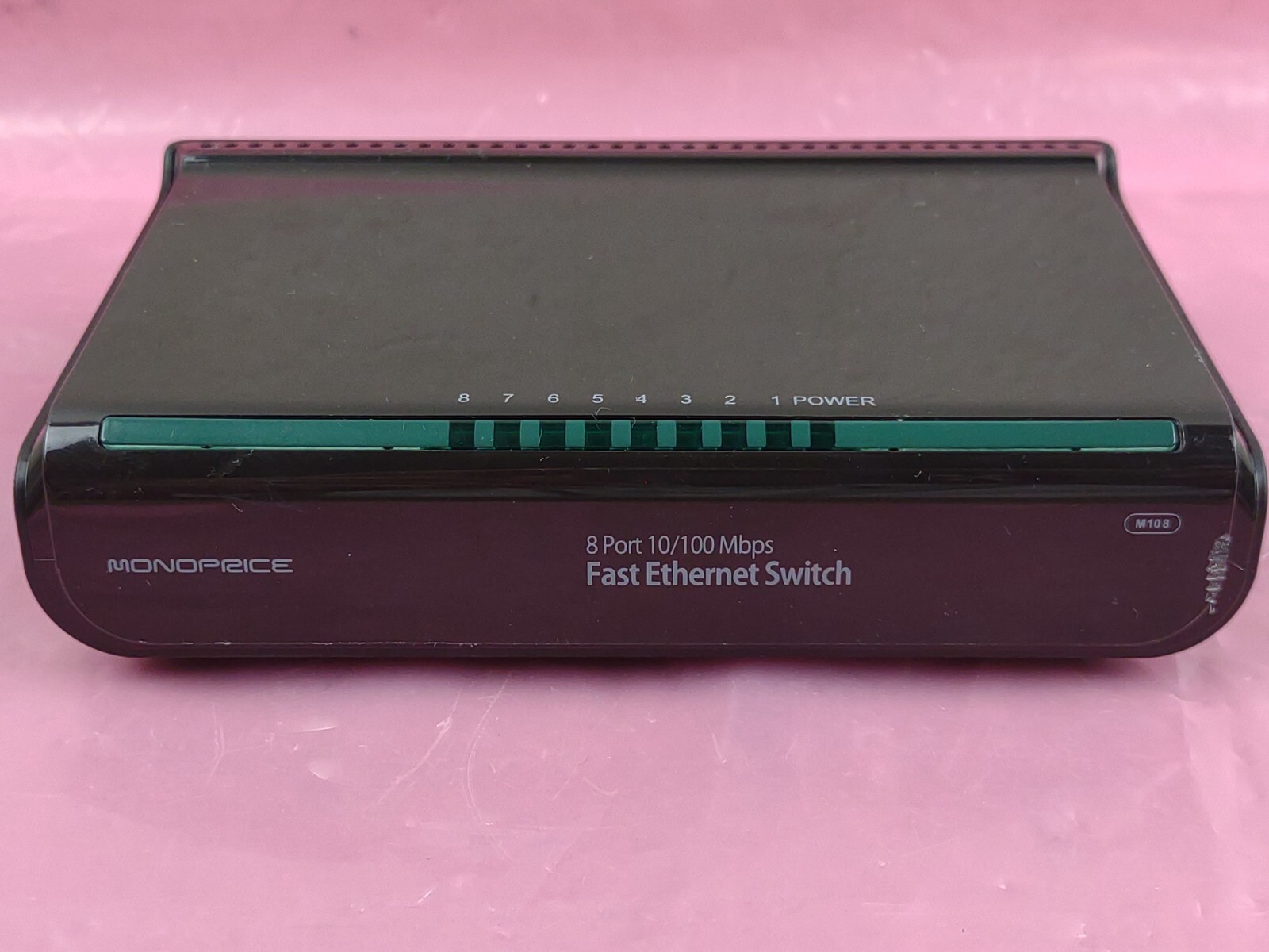 Monoprice 8 Port 10/100 Mbps Fast Ethernet Switch Model M108
