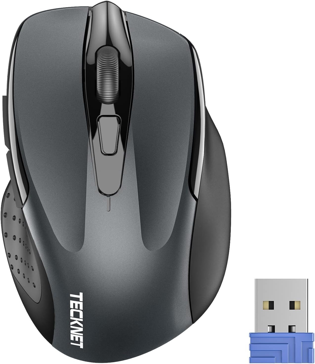 Ergonomic Wireless Mouse 2.4G - 6 Button, 5 DPI Levels, 24 Month Battery Life