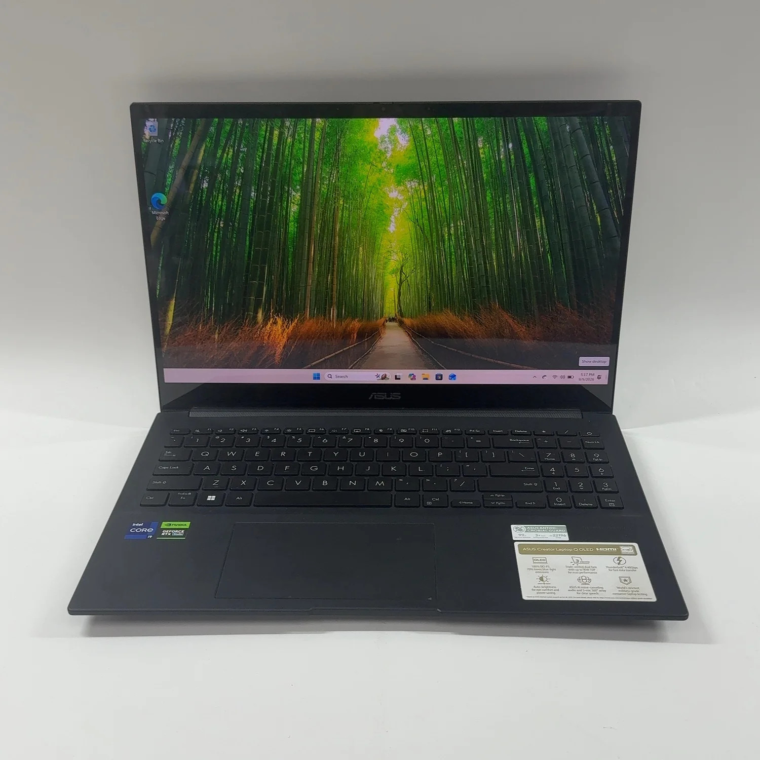 Asus Creator Laptop 15.3" i9-13900H 2.6GHz 16GB RAM 1TB SSD GeForce RTX 3050