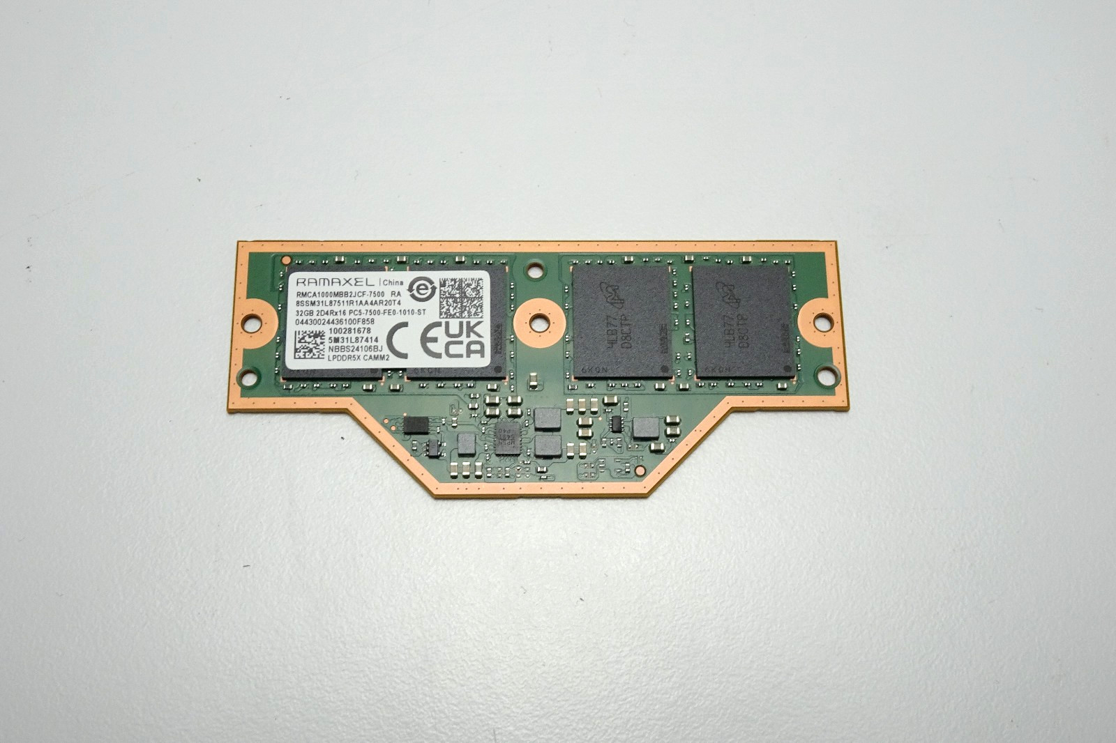 RAMAXEL Lenovo 32GB LPDDR5X CAMM2 7500MHz Laptop RAM | UNTESTED
