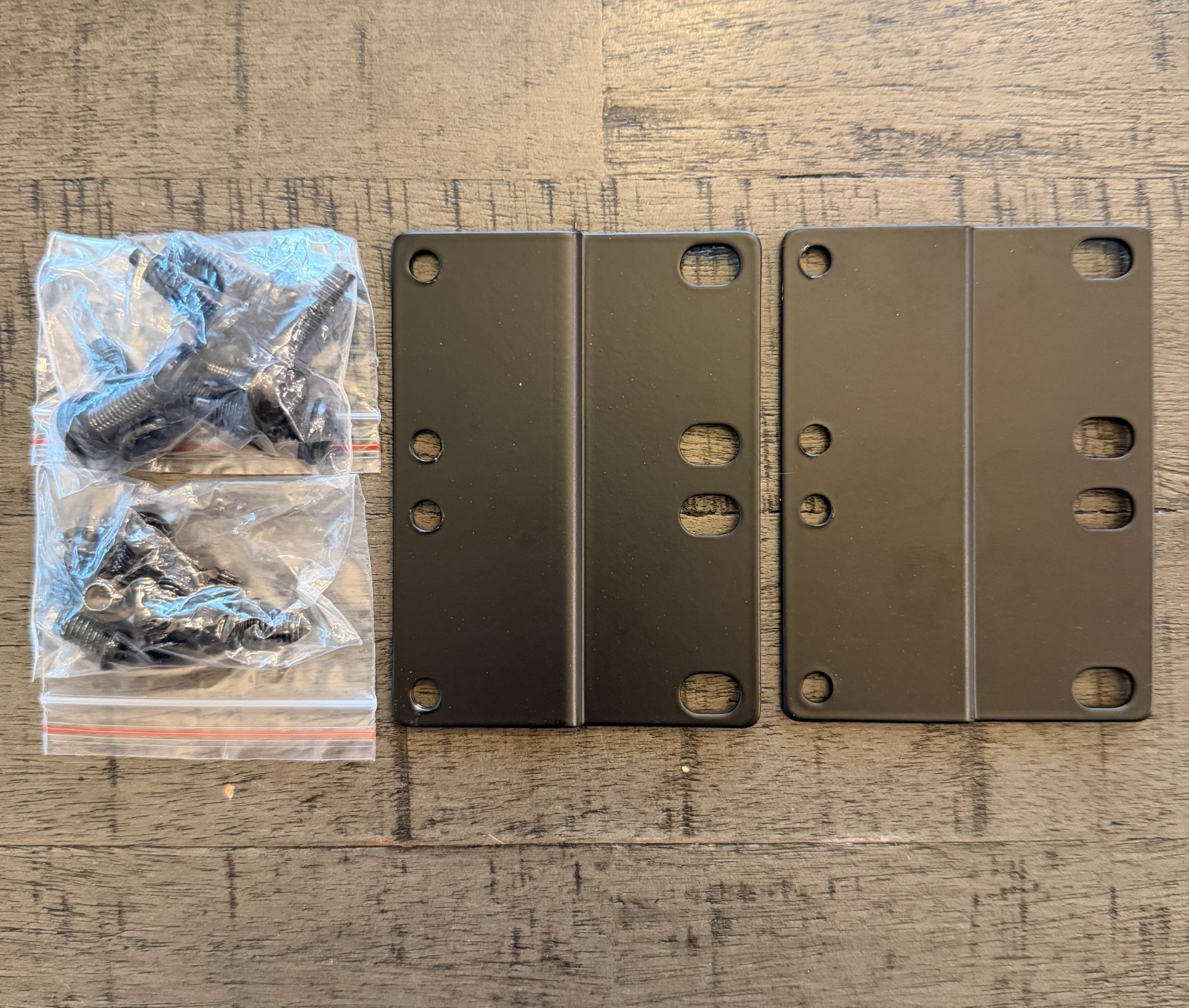 PEB2 Panduit 2RU Rack or Server extender brackets / screws 2pcs