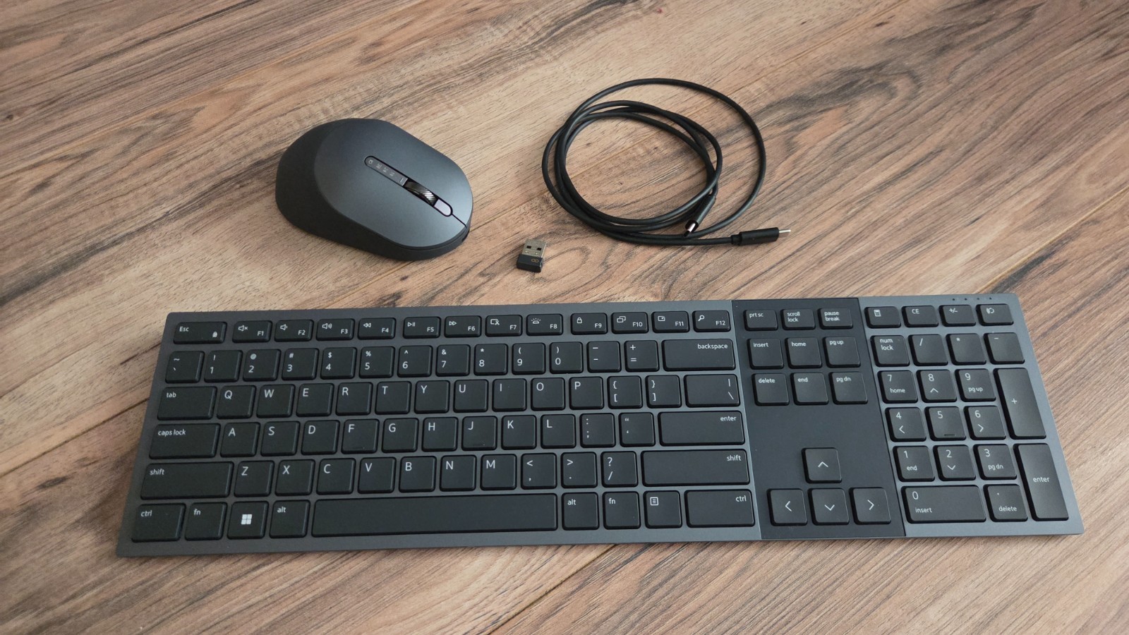 Dell Premier KM900 Keyboard and Mouse  - Graphite  KM900-GR-US "NEW without box"