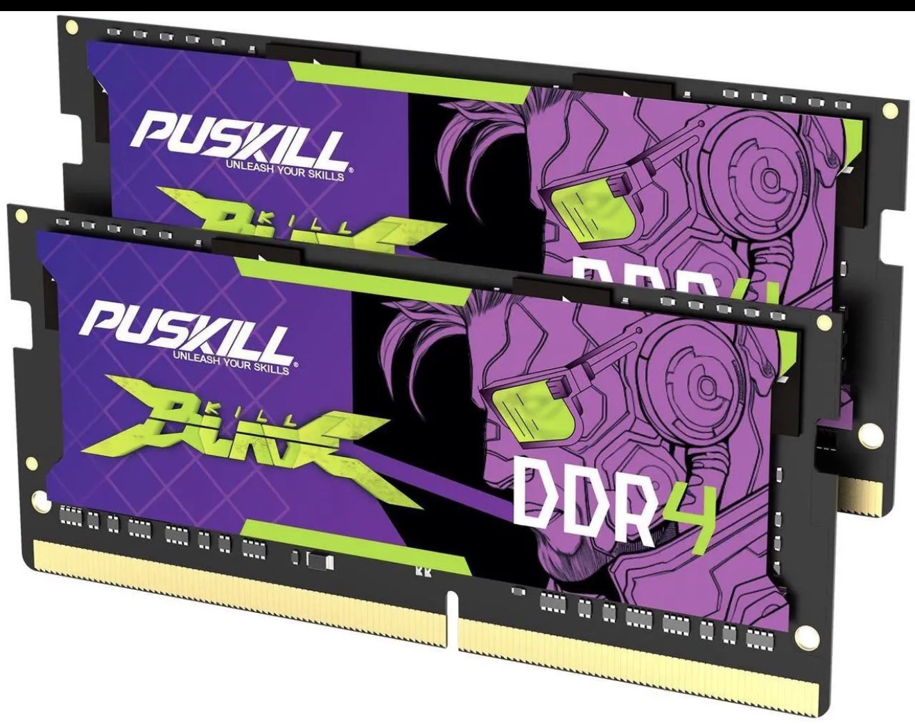 PUSKILL 32GB DDR4 3200MHz SODIMM CL22 Laptop RAM (2x16GB)