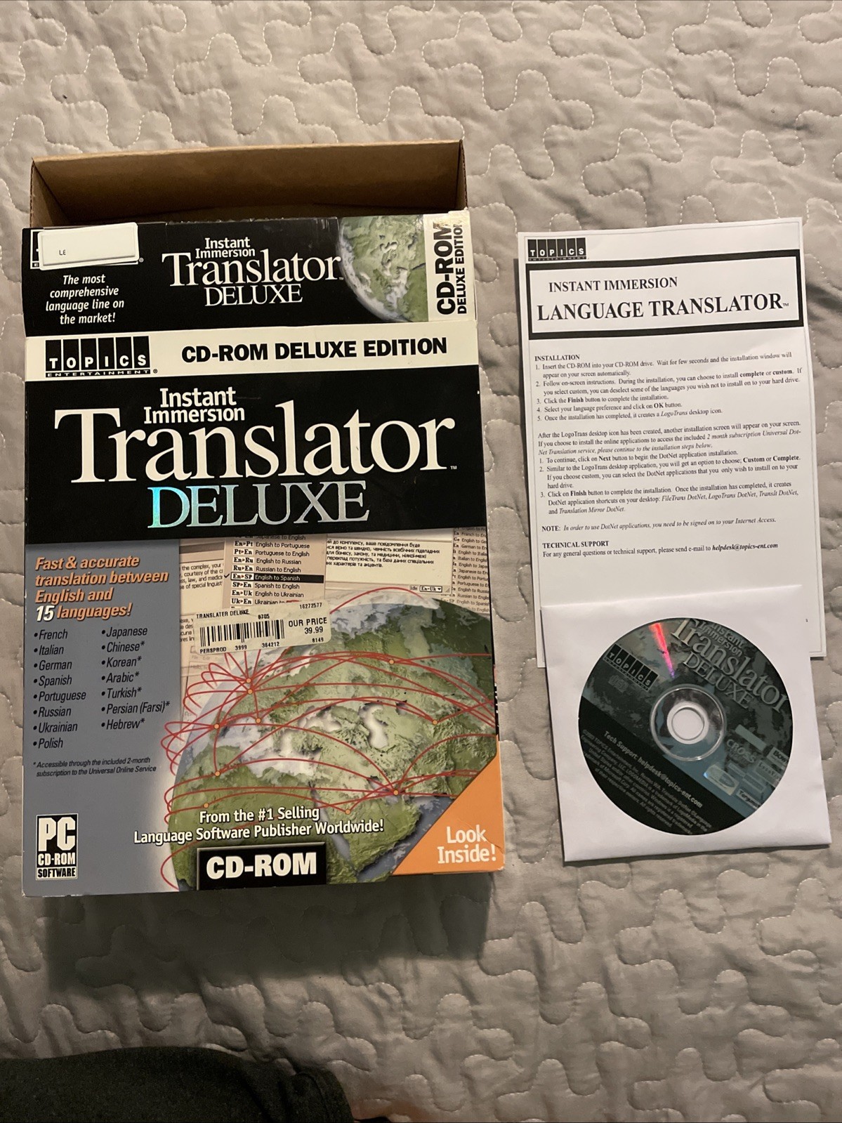Translator Deluxe CD-ROM (Instant Immersion)