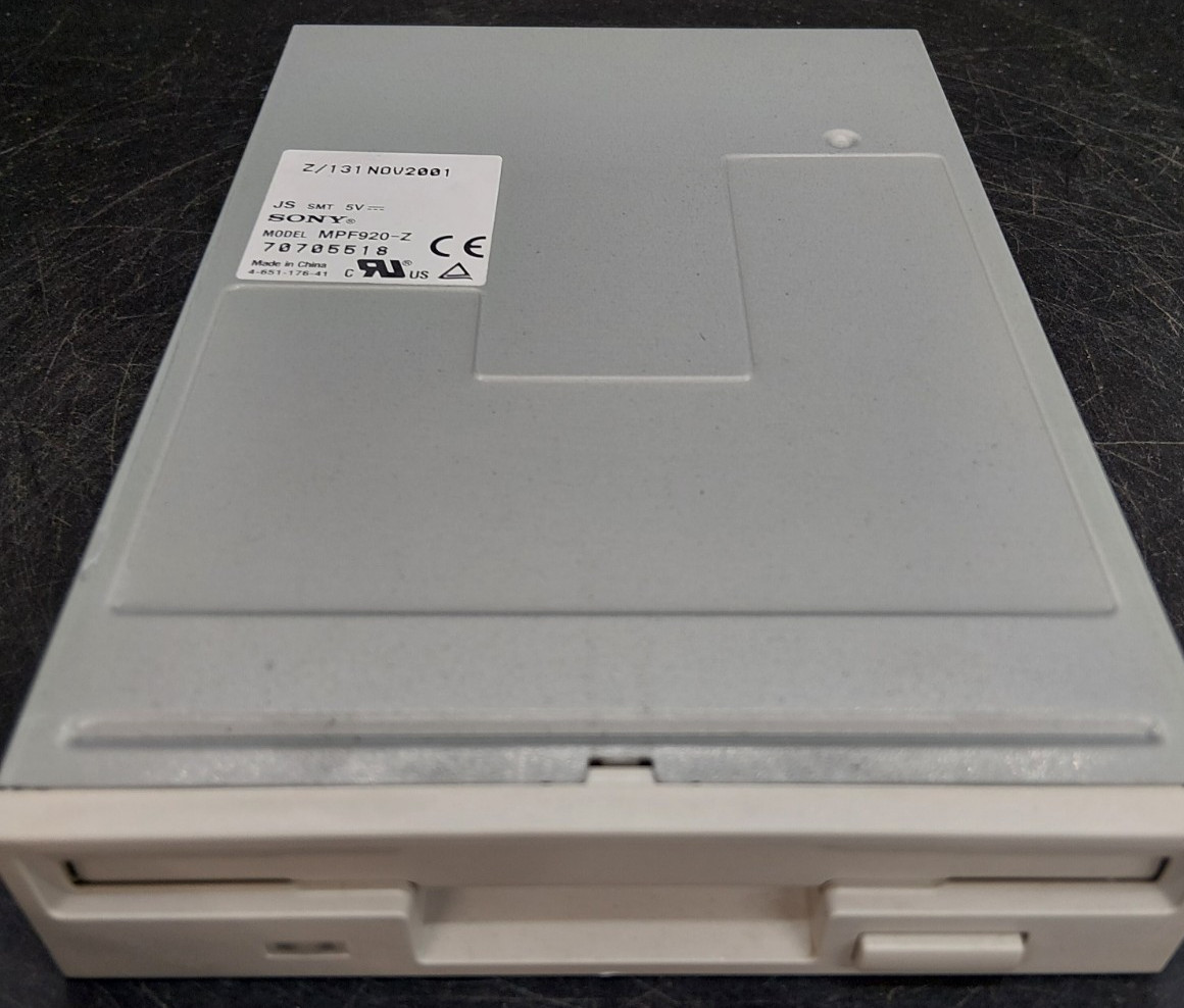 Sony MPF920-Z Internal Floppy Drive 3.5 (TESTED) Working