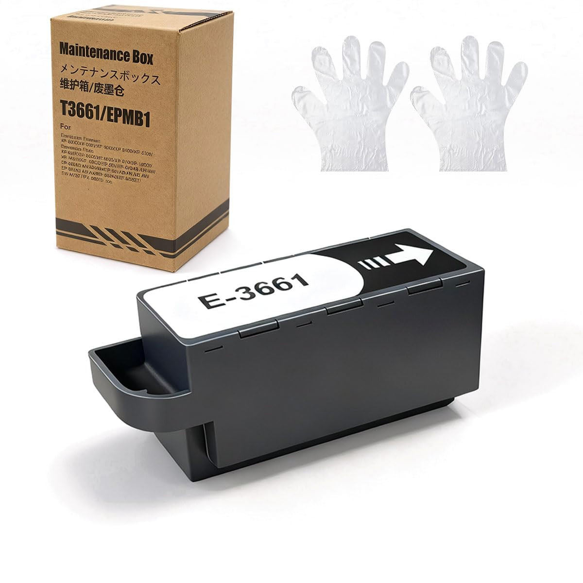 E-3661 T-3661 Ink Maintenance Box Compatible with XP6000 6100 970 850 xp-15000