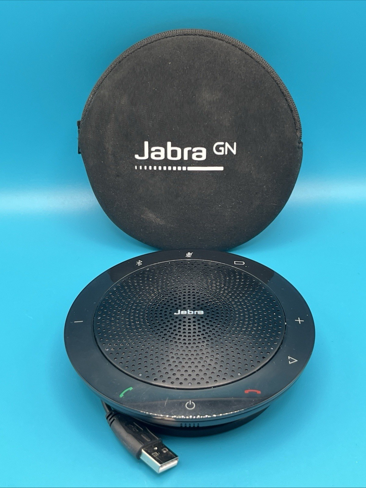 Jabra Speak 510 UC Portable USB and Bluetooth Speakerphone - (7510-109) Tested
