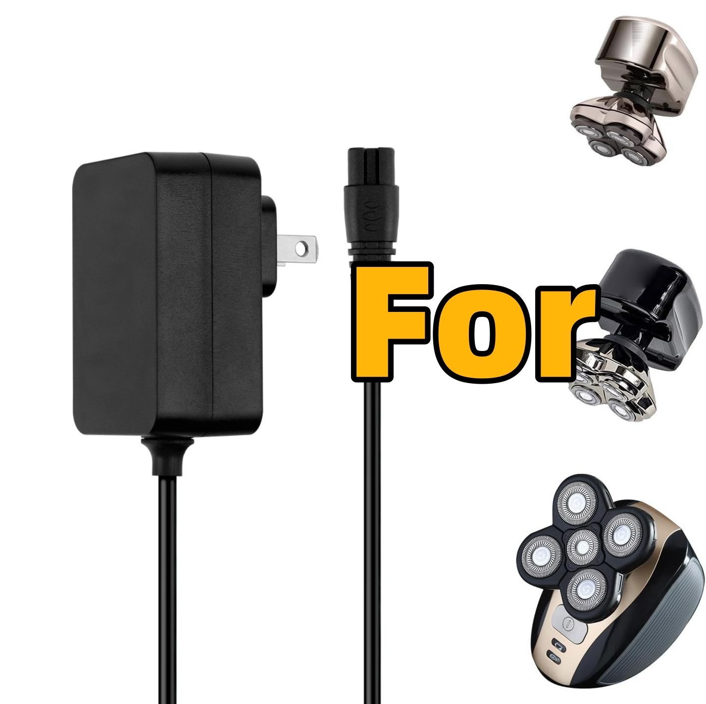 AC Adapter for Skull Shaver Power Cord for Pitbull Silver Gold Platinum Pro