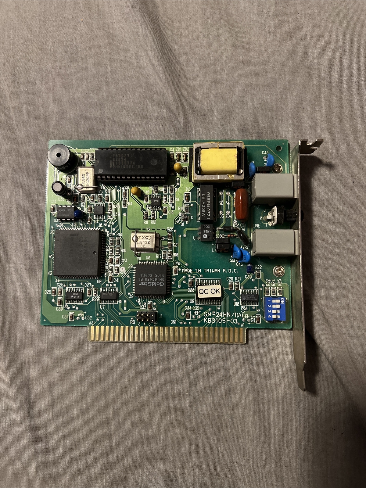 SM-24HN/1(A), KB3105-03 GOLDSTAR INTERNAL MODEM ISA Vintage Tested