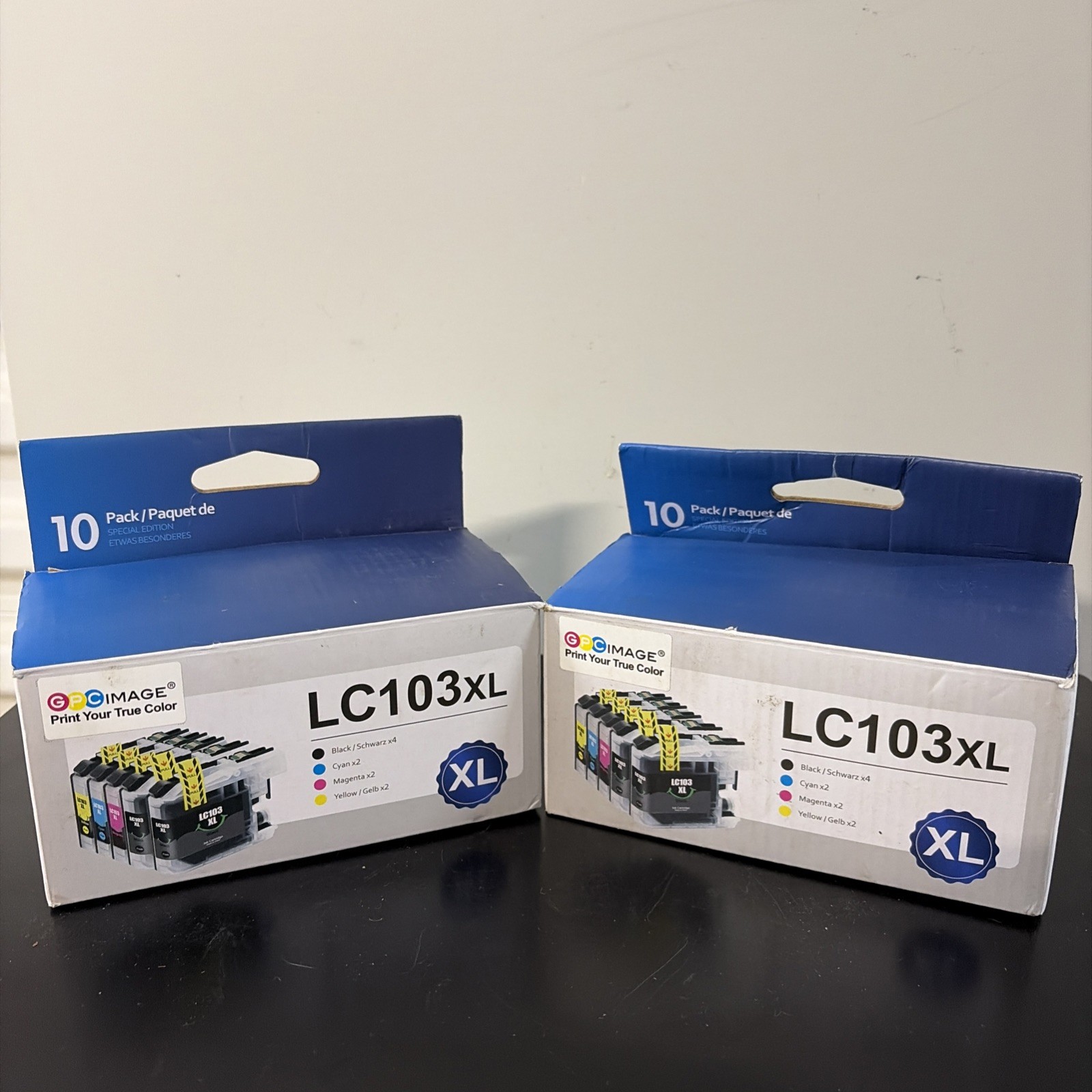 2x E-Z Ink LC103XL BROTHER Compatible Ink Cartridge - 10 Pack Box