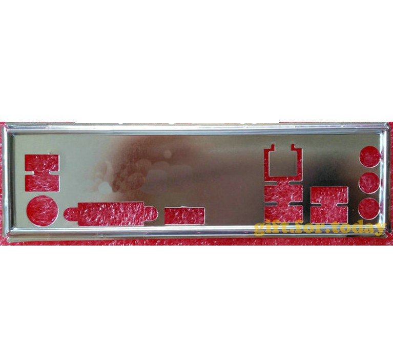 For ASRock H110M-ITX Shield I/O IO Rear Baffle Backplate Motherboard