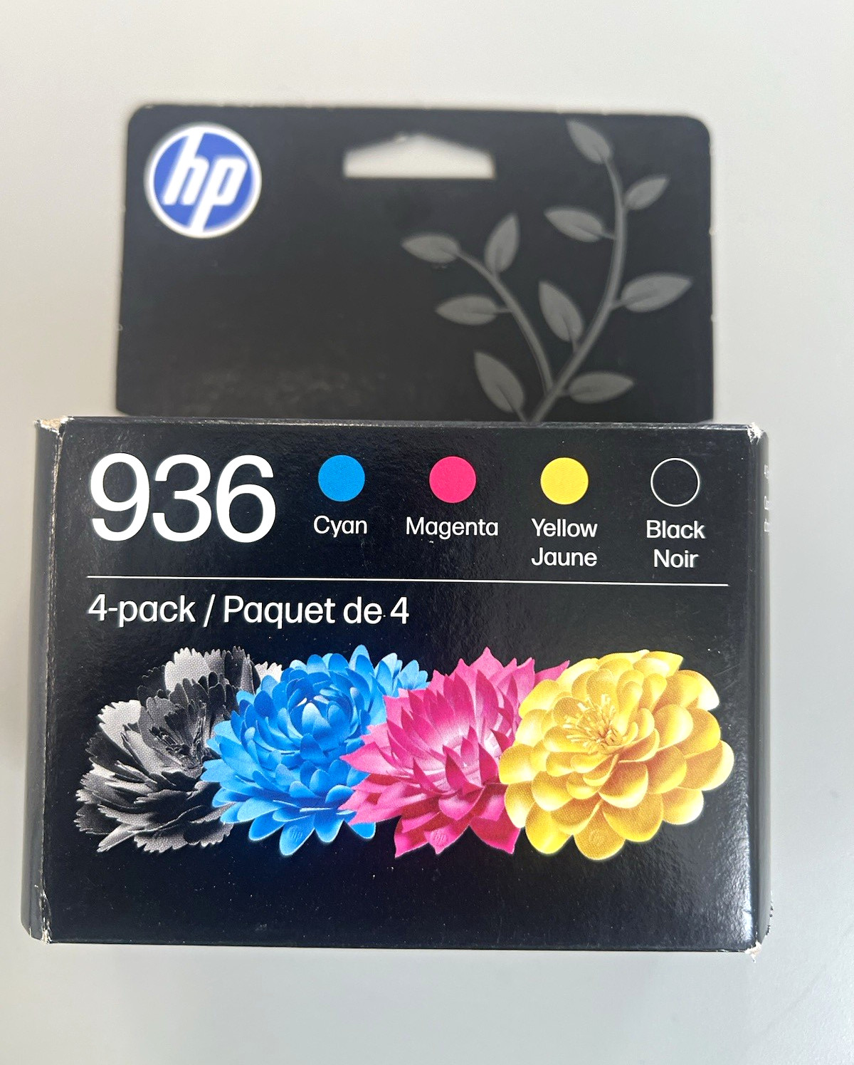 HP 936 Genuine Original Inkjet Ink Cartridges 4-Pack CMYK (C/M/Y/K)