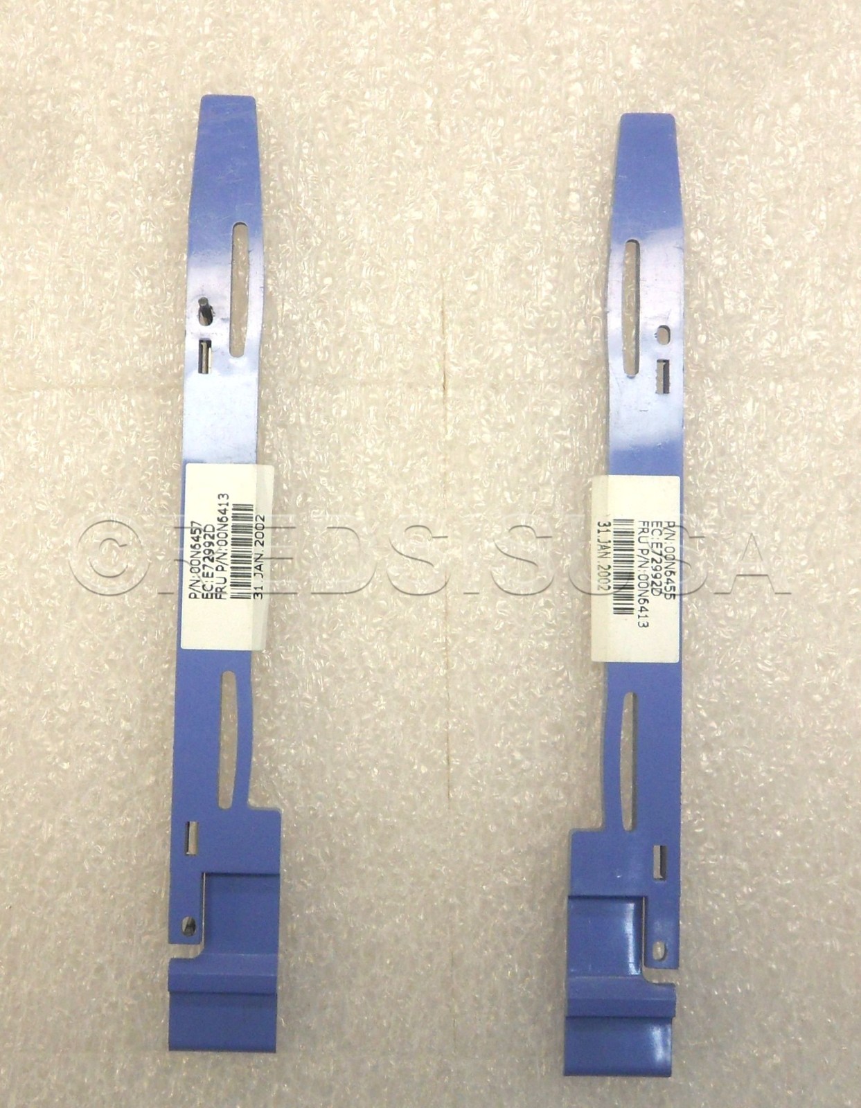 Genuine IBM 3.5INCH FLOPPY DRIVE RAIL KIT P/N: 00N6457