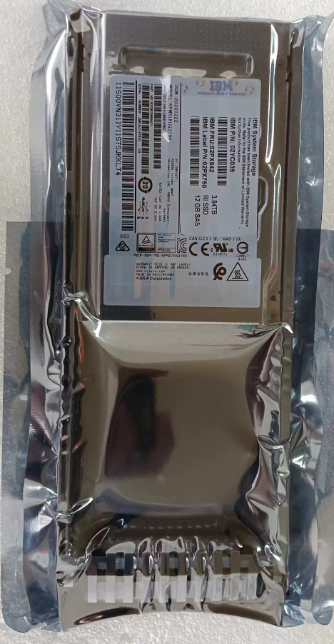 IBM 2072-AL81 Storwize V5030E 02YC039 02PX542 12GB 3.84TB SAS RI SSD Flash Drive