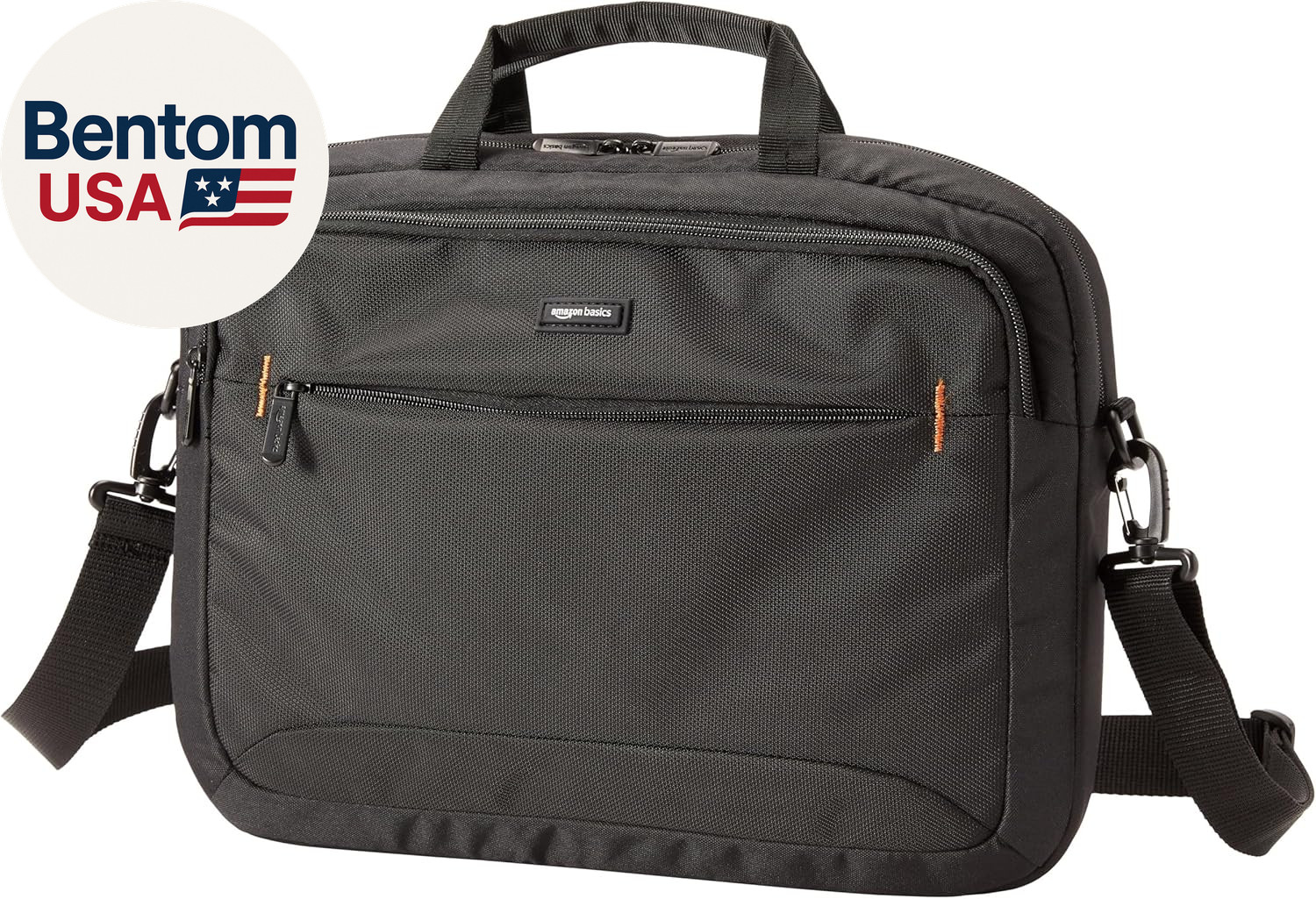 15.6 in Laptop Bag with Shoulder Strap and Handle, Large Capacity, Spacious Comp