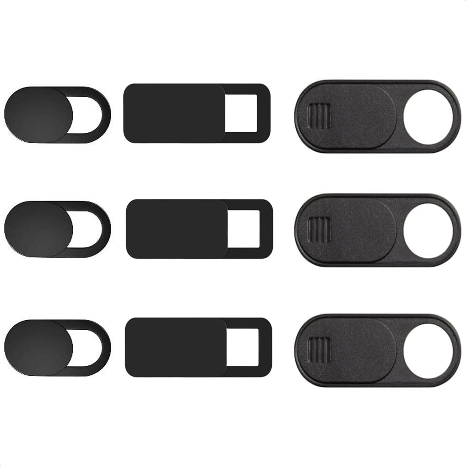 9 Pack 0.03 inch Ultra Thin Webcam Cover Slide Camera Blocker Protect Privacy