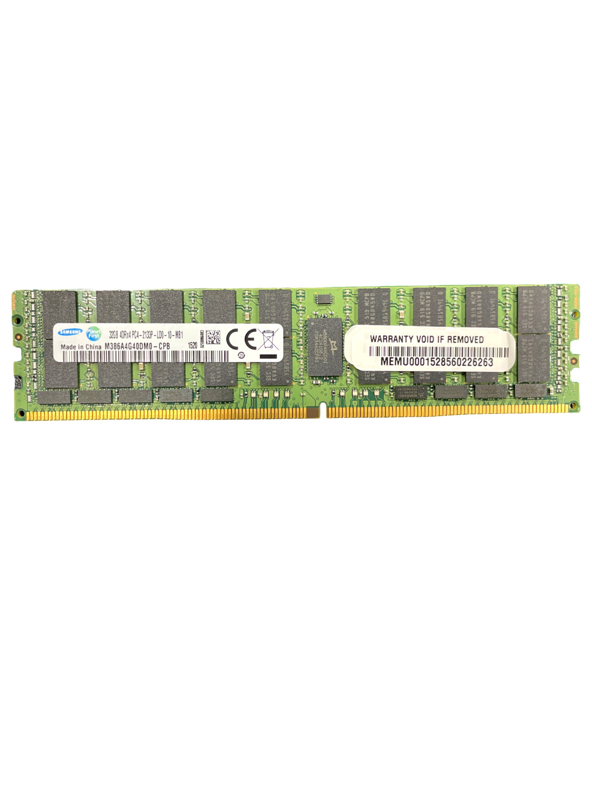 [ BULK LOT OF 10 ] 32GB 4DRx4 PC4-2133P DDR4 17000 LRDIMM ECC Server RAM  #26