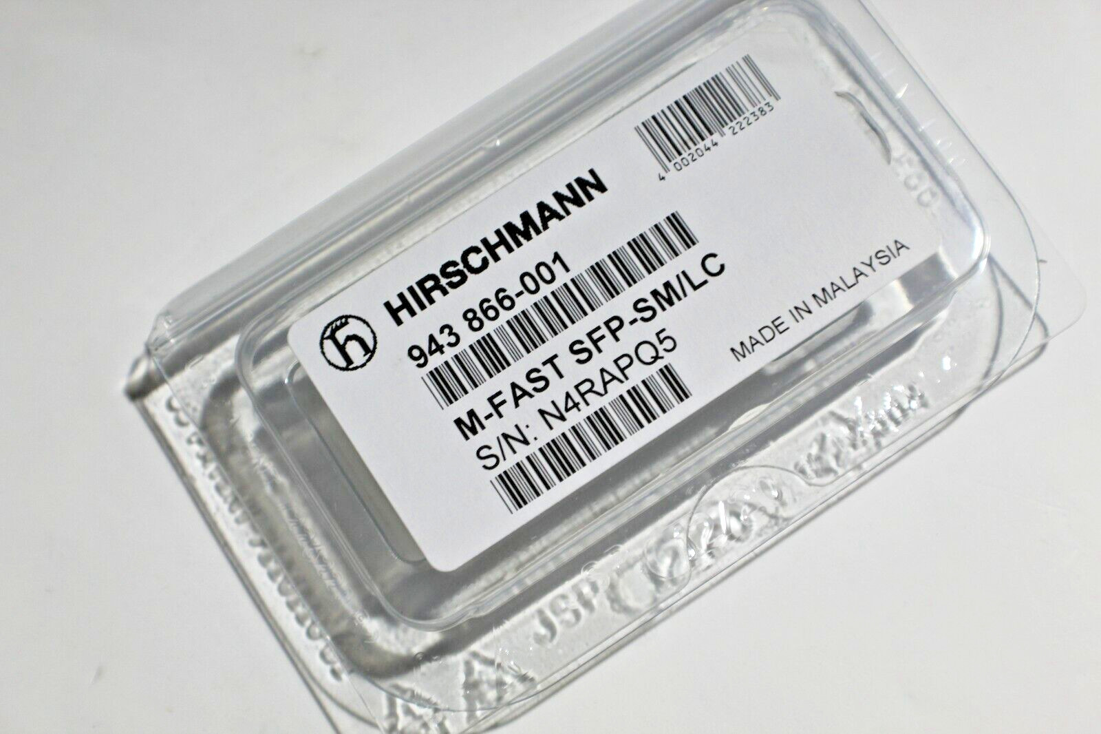 Hirschmann 943 866-001 M-FAST SFP-SM/LC  Transceiver P/N: FTLF1323P1BTR-HM