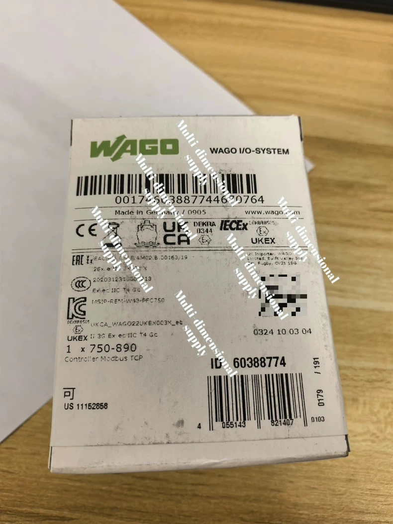 1PC NEW WAGO 750-890 VIA DHL/UPS