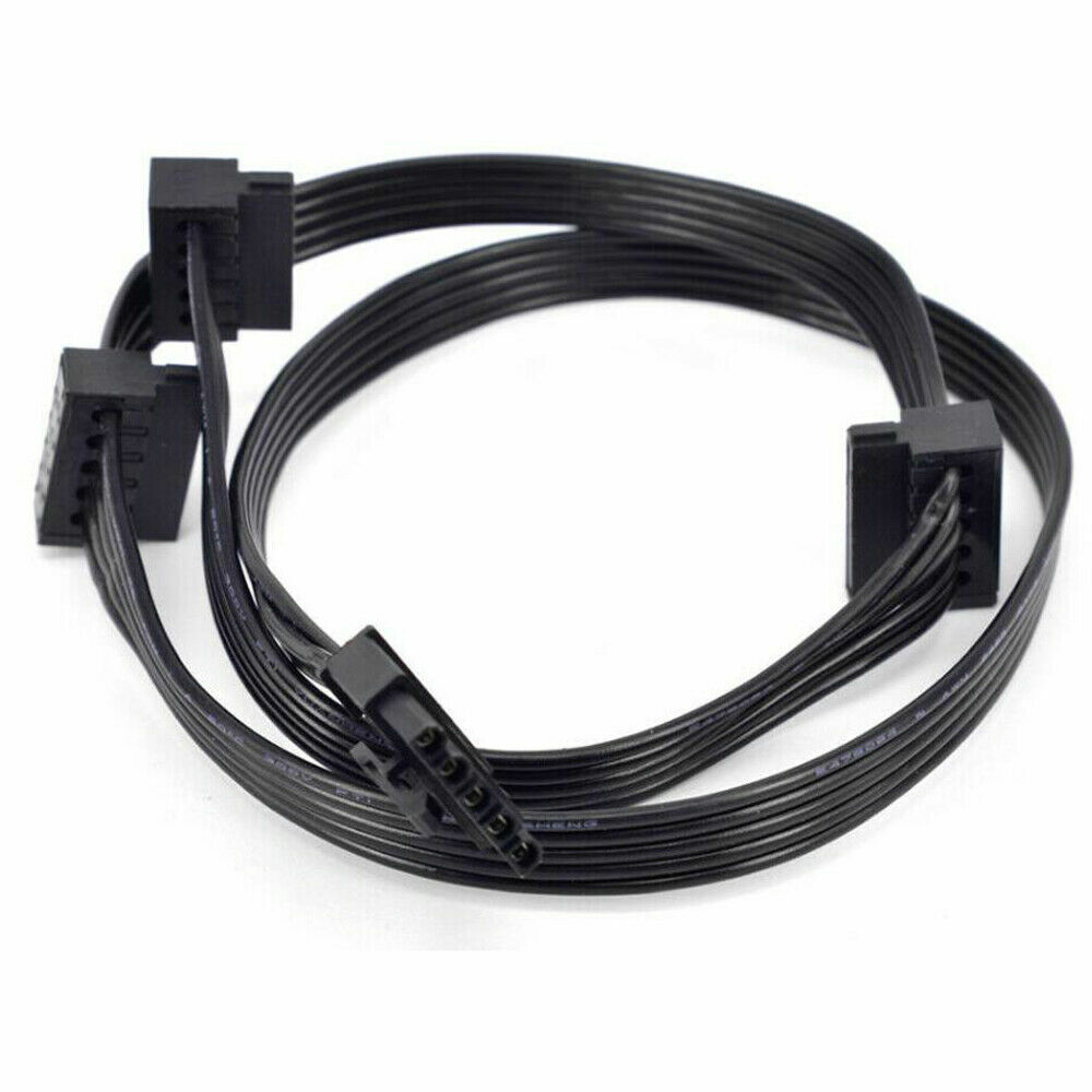 5Pin to 3 SATA Power Supply Cable Cooler Master VSM750 VSM650 VSM550 Modular 70C