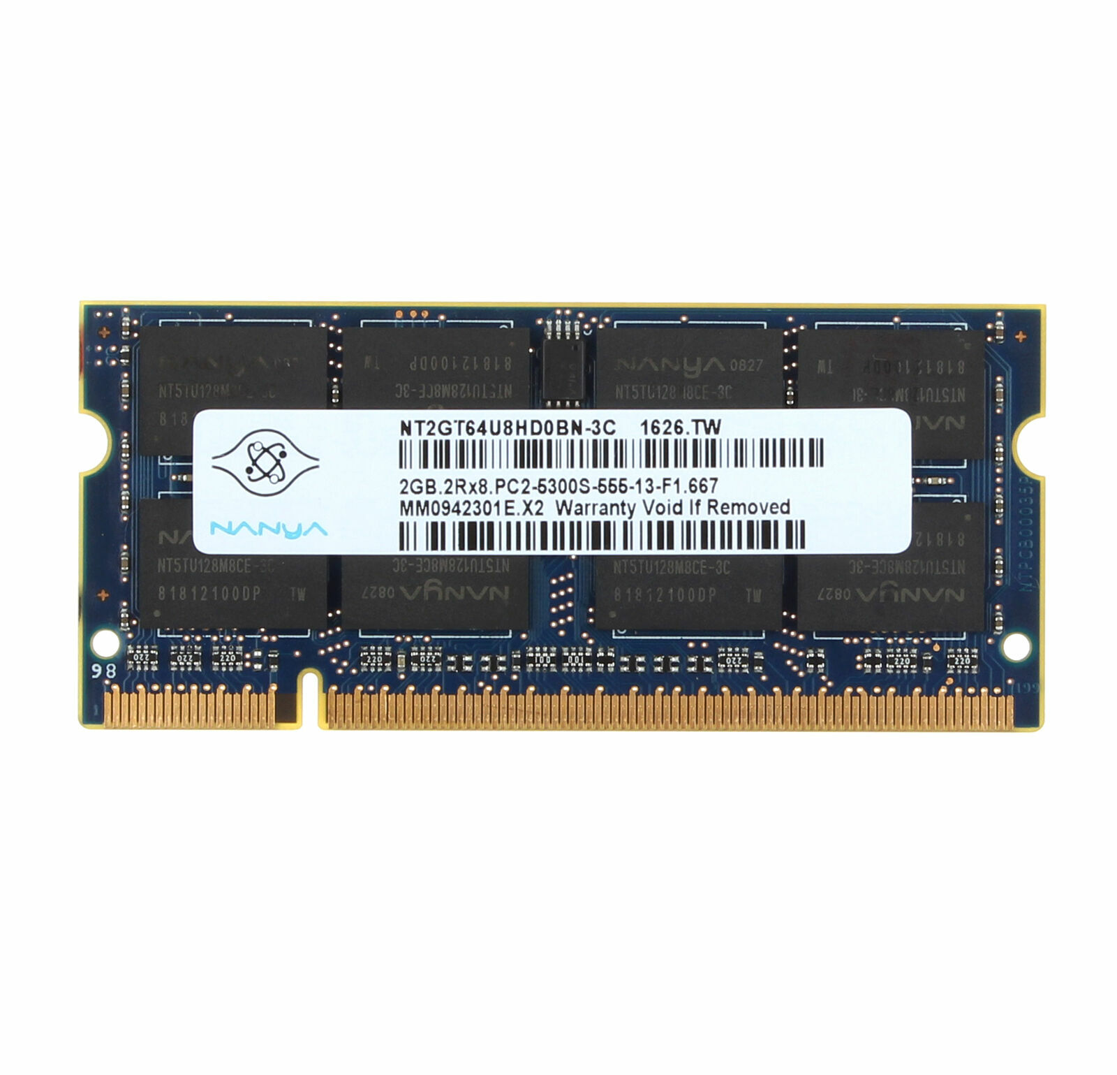 LOT Nanya 8GB 4GB 2GB DDR3/DDR2 12800L 12800S/10600S 6400S 5300S Memory RAM Test