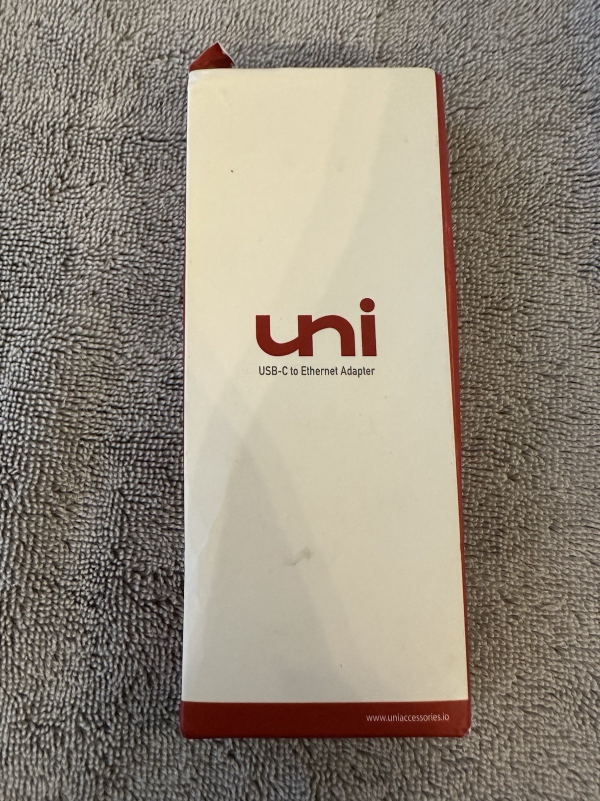 Uni USB-C to Ethernet Adapter UniAccessories Brand New SEALED X0002XBJJXT