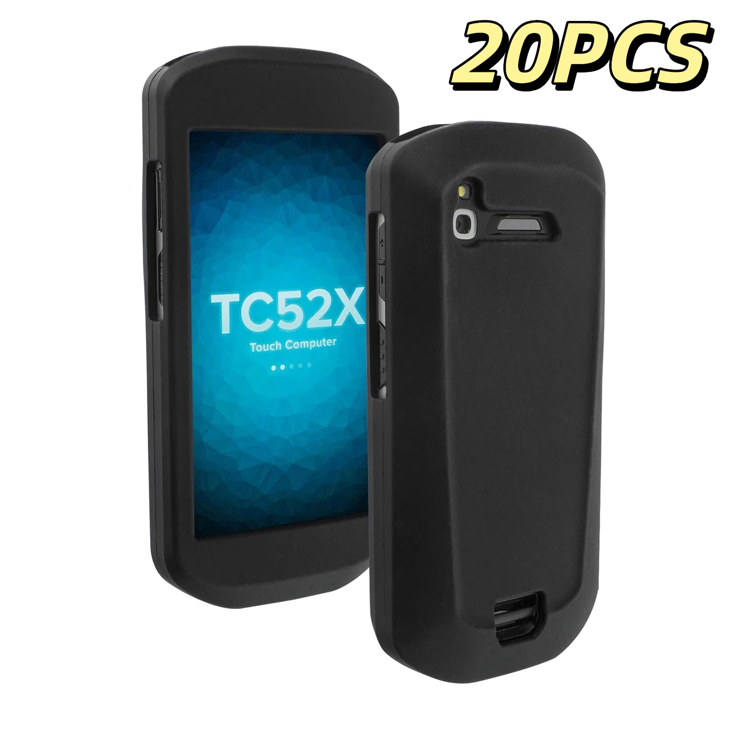 20PCS Protective Case Rugged Rubber Cover for Zebra TC51 TC52 TC52X TC56 TC57