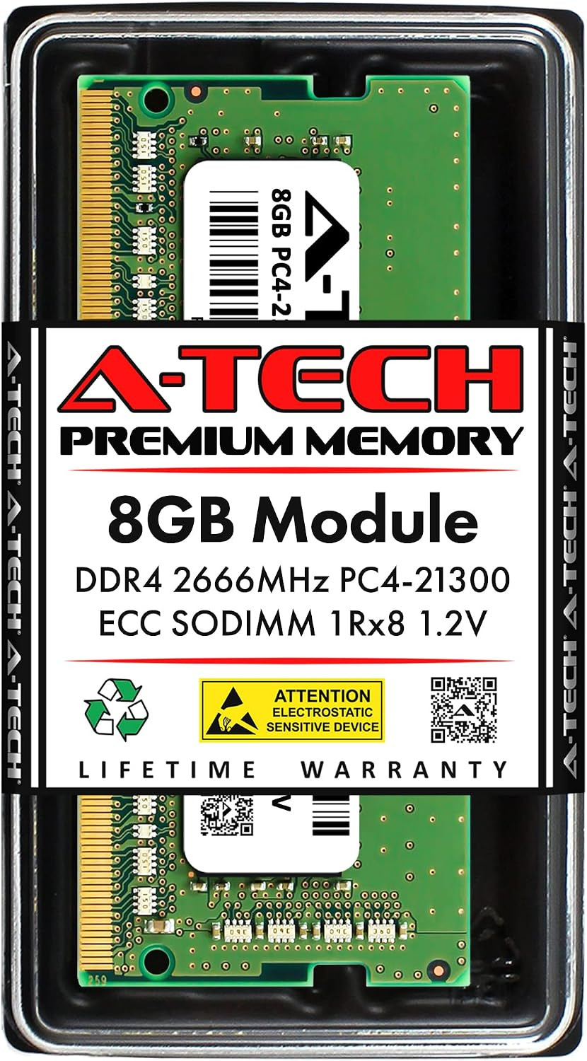 8GB RAM Replacement for Synology D4ES01-8G & D4ES02-8G | DDR4 2666 Mhz PC4-21300