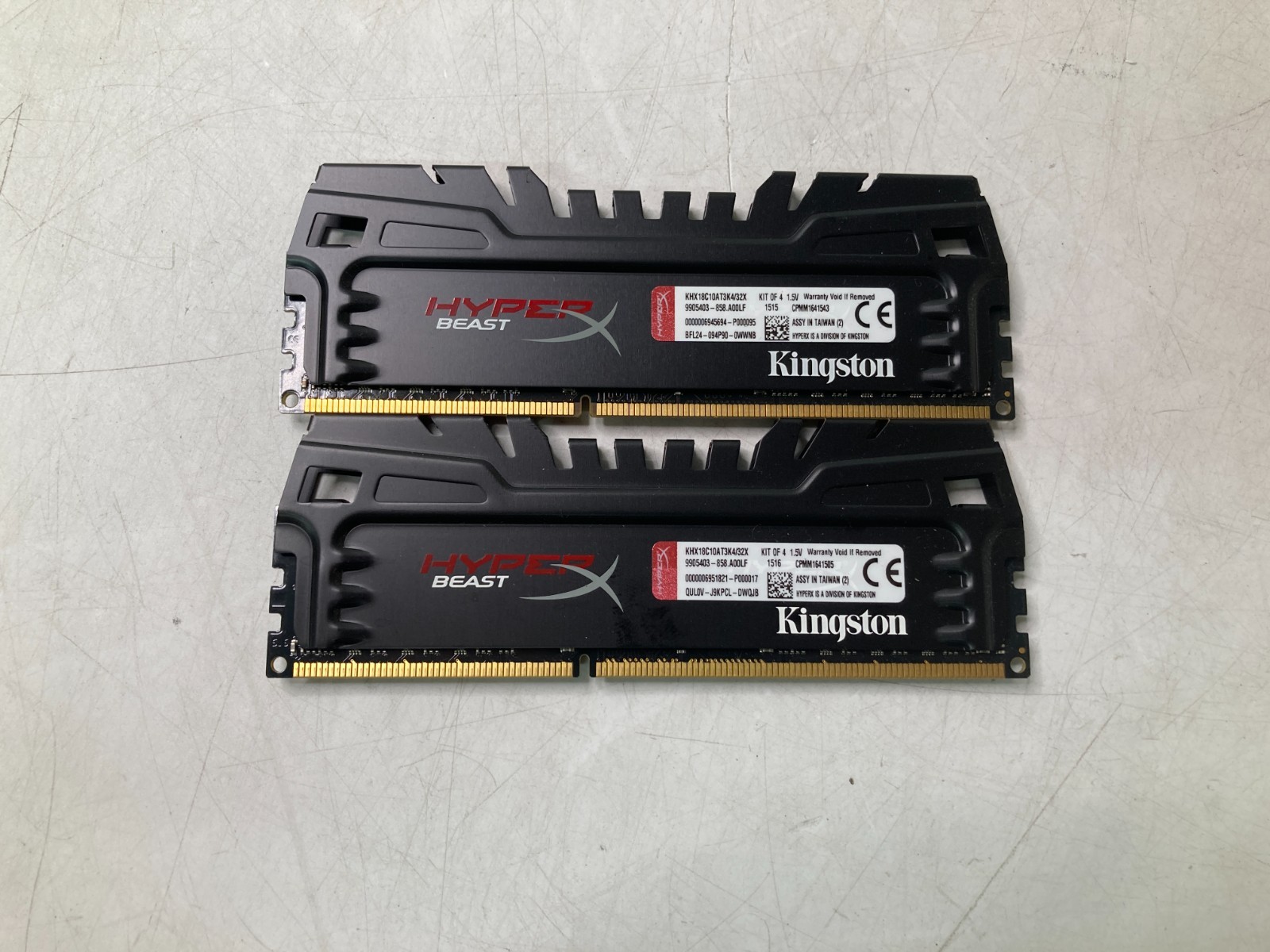 Kingston  16GB (2x8GB) RAM DDR3 1600MHz PC3-14900 KHX18C10AT3K2/32X
