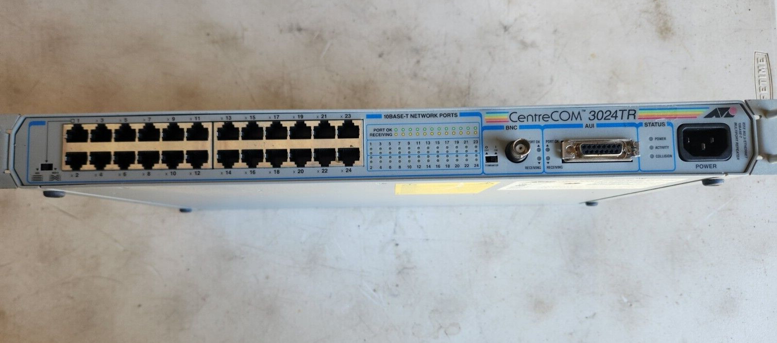 Allied Telesyn AT-3024TR CentreCom 24 Port