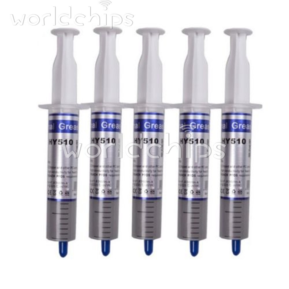 10PCS 30g Grey Thermal Conductive Grease Paste For CPU GPU Chipset Cooling HY510