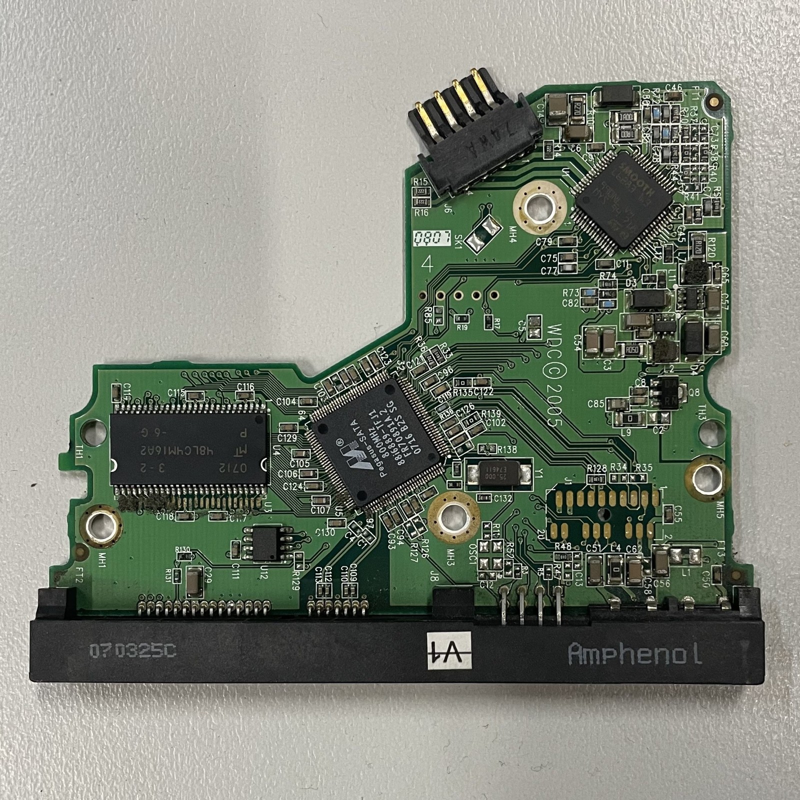 WD WD800JD-60LSA5 3.5" 80 GB SATA HDD PCB 2060-701335-005 DCM: HSCAYTJEA