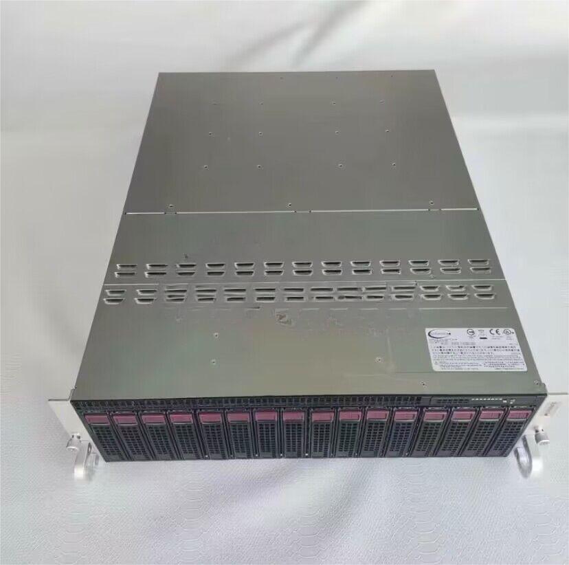 Supermicro 5039MS-H8TRF Server 8XNode 2X 800W 256G RAM 8X E3-1270 V6 4C/8T 3.80G
