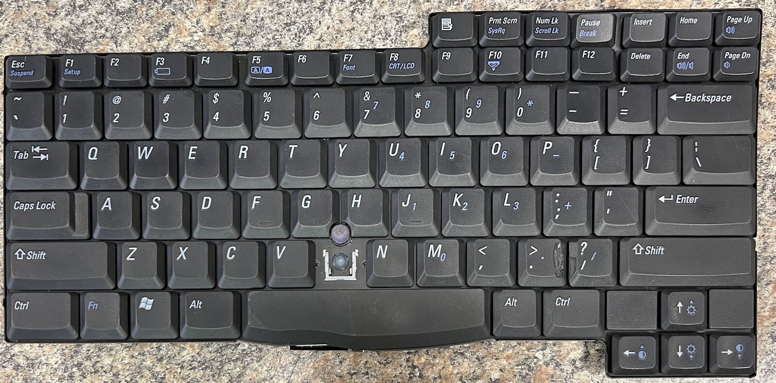 Dell Latitude C610 C640 C500 C510 LAPTOP KEYBOARD REPLACEMENT KEYS KEYCAPS